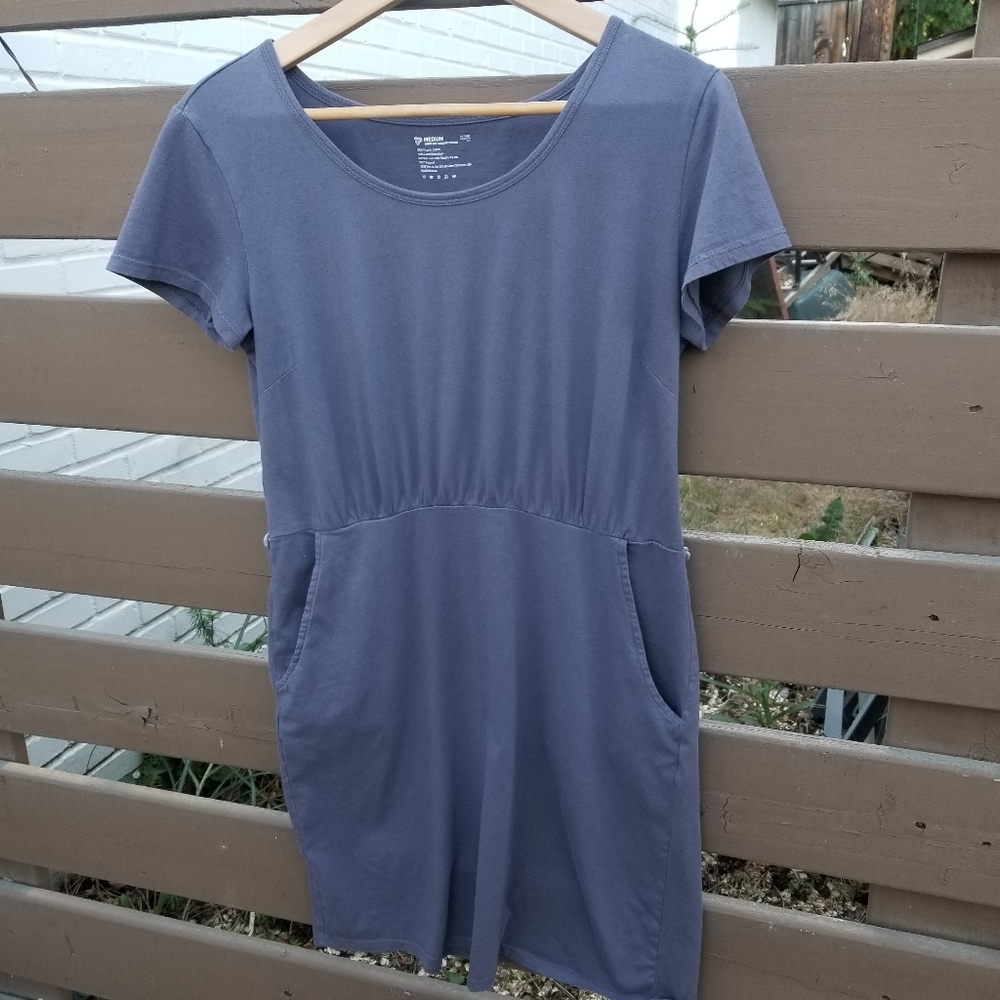 PACT 100% Organic Cotton Dress MISSING belt WM